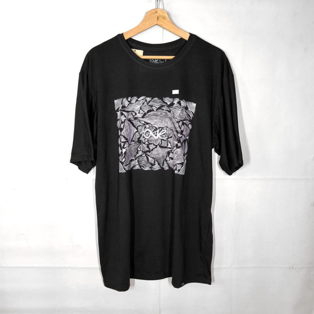 Camiseta One Patrón - Negro