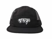 Gorra DKY 5 Paneles Malla - Negro