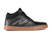 Tenis Nucleo Hybrid Mid - Negro/Goma (Full Cuero)