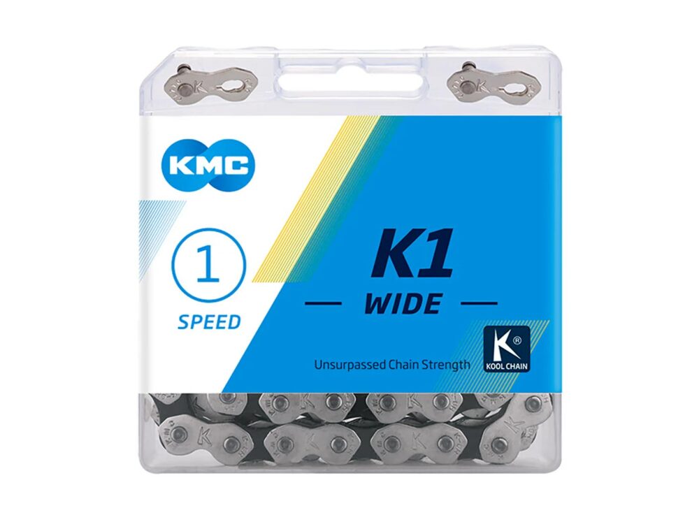 Cadena KMC K1 Wide - Negro/Cromado - Image 2