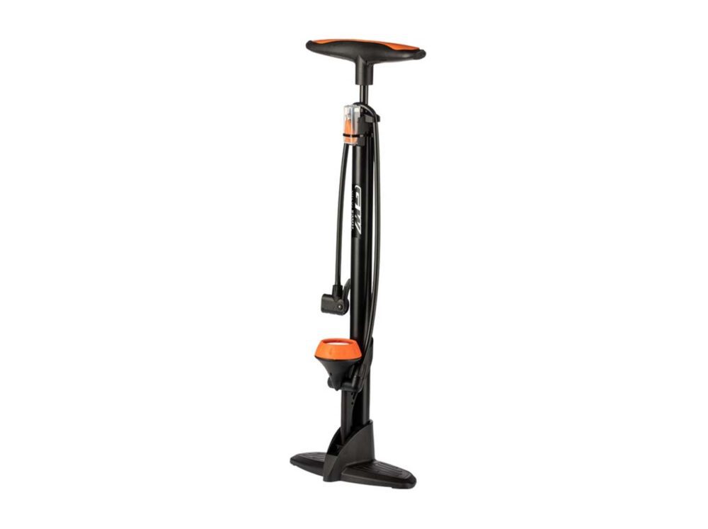 Inflador GW ZF-037 Manometro - Negro/Naranja