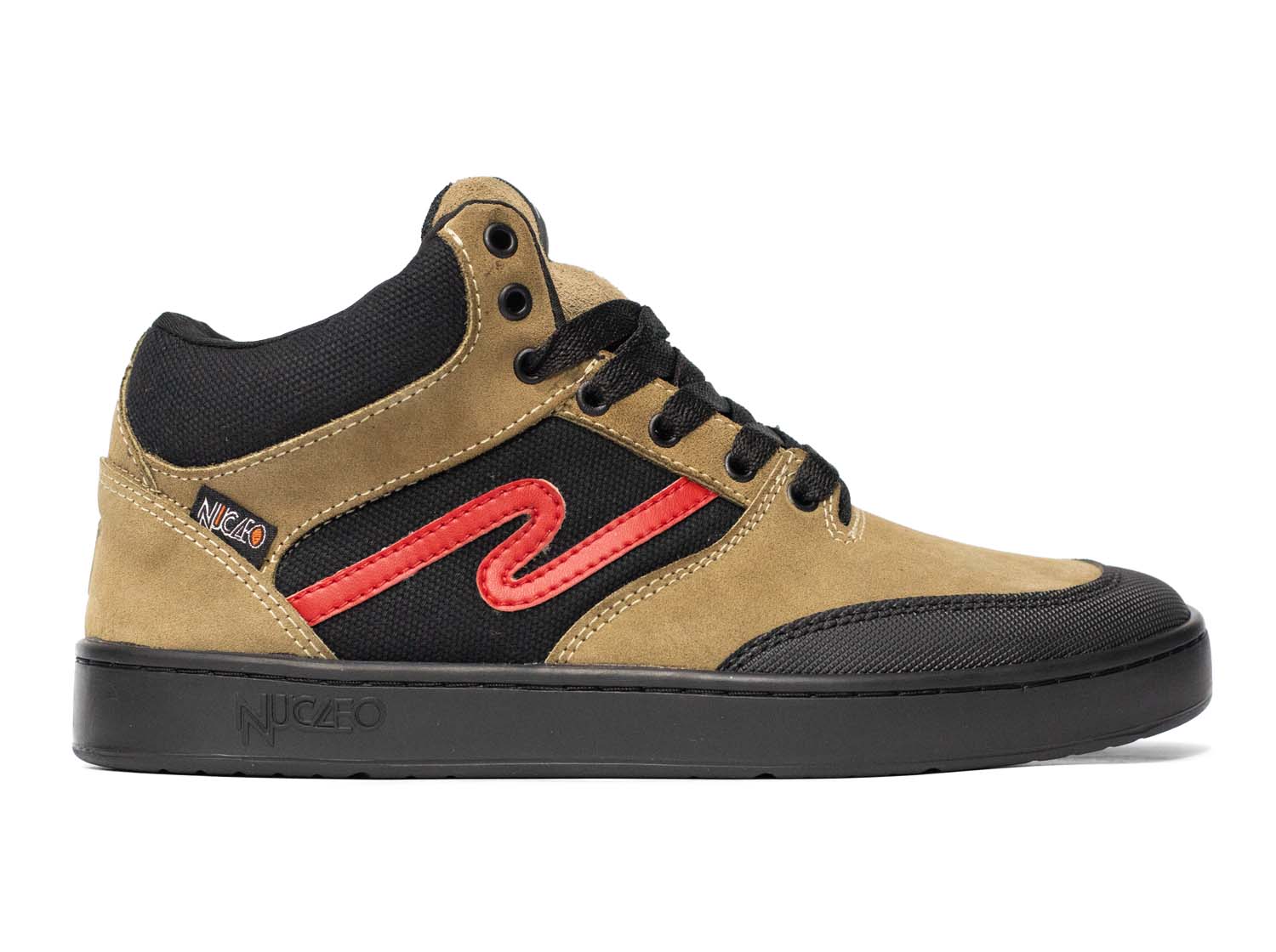 Tenis Nucleo Hybrid Mid - Cafe/Negro/Negro (Punta Diamante)