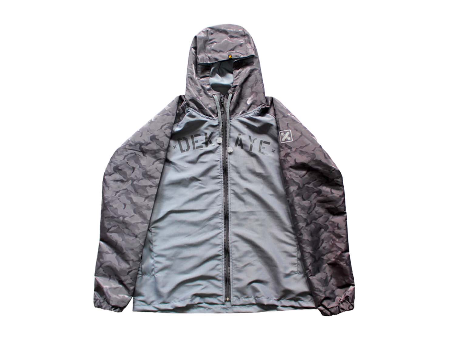 Rompevientos DKY Hood - Gris / Gris Camo