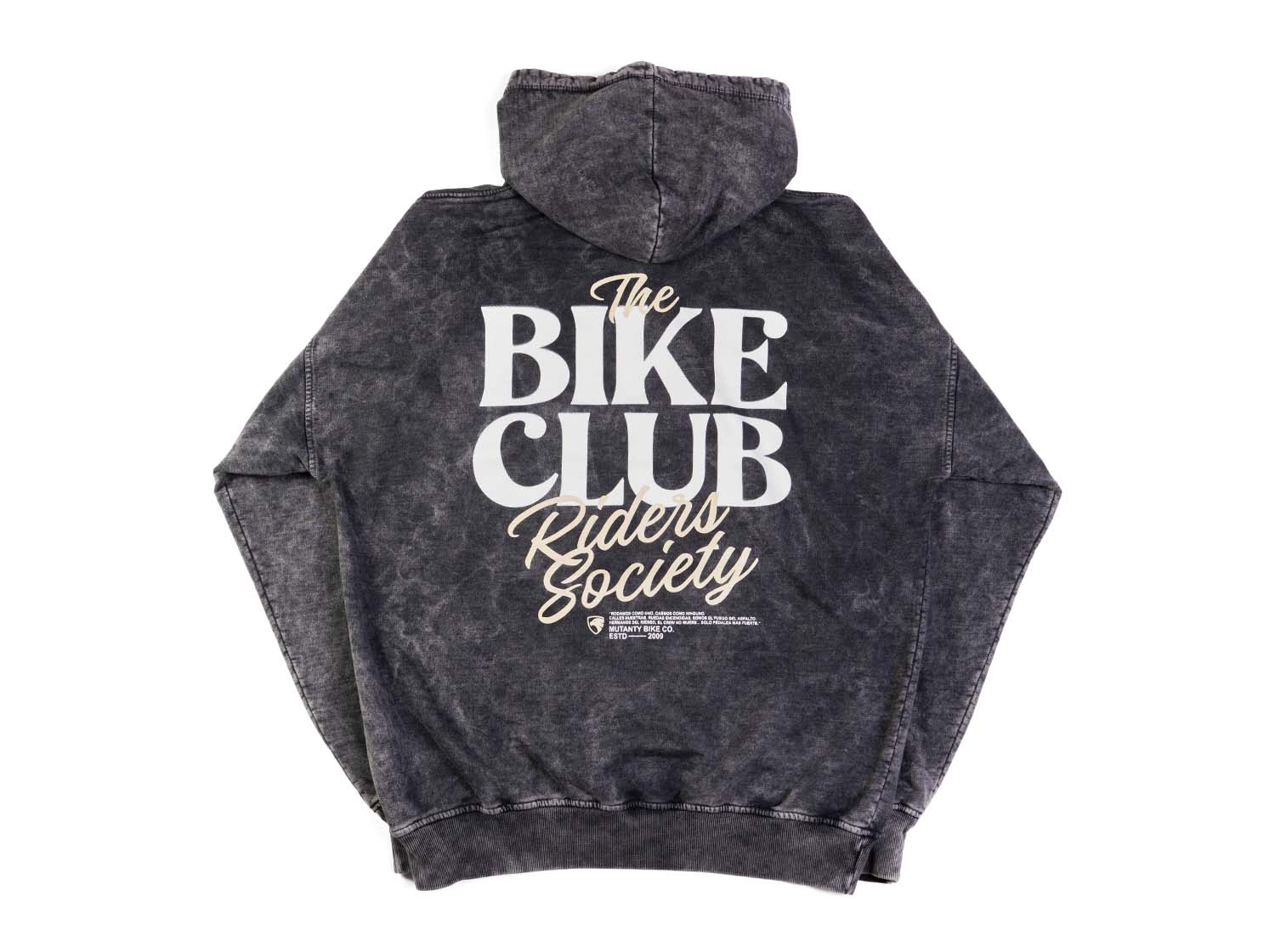 Buso Mutanty Bike Club - Negro Acid Wash - Image 2