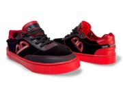 Tenis Fade Edge- Negro/Rojo
