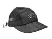 Gorra DKY 5 Paneles Curva Malla - Bomb - Negro/Camo